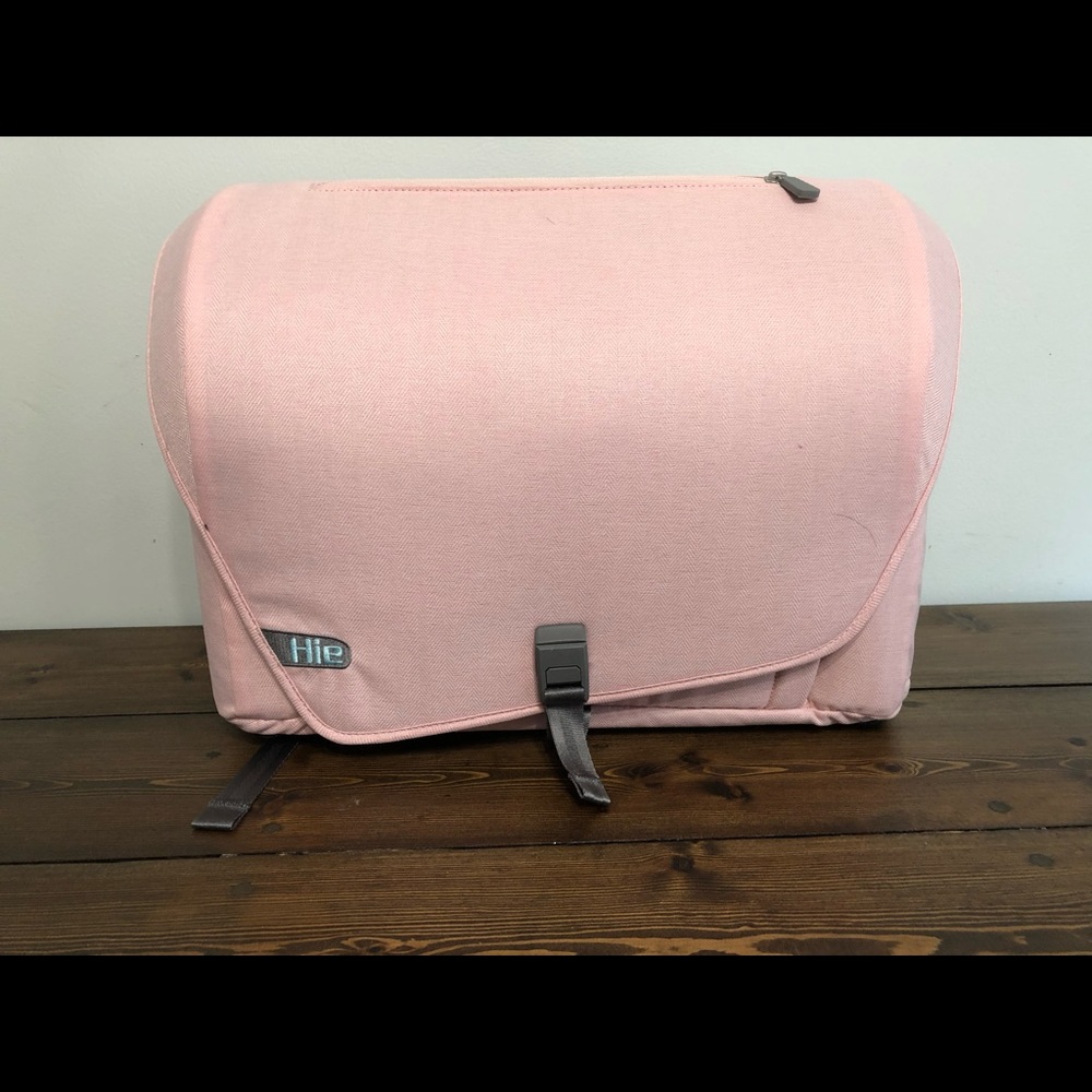 HIE Diaper Bag V2 Crane Pink by Grovia